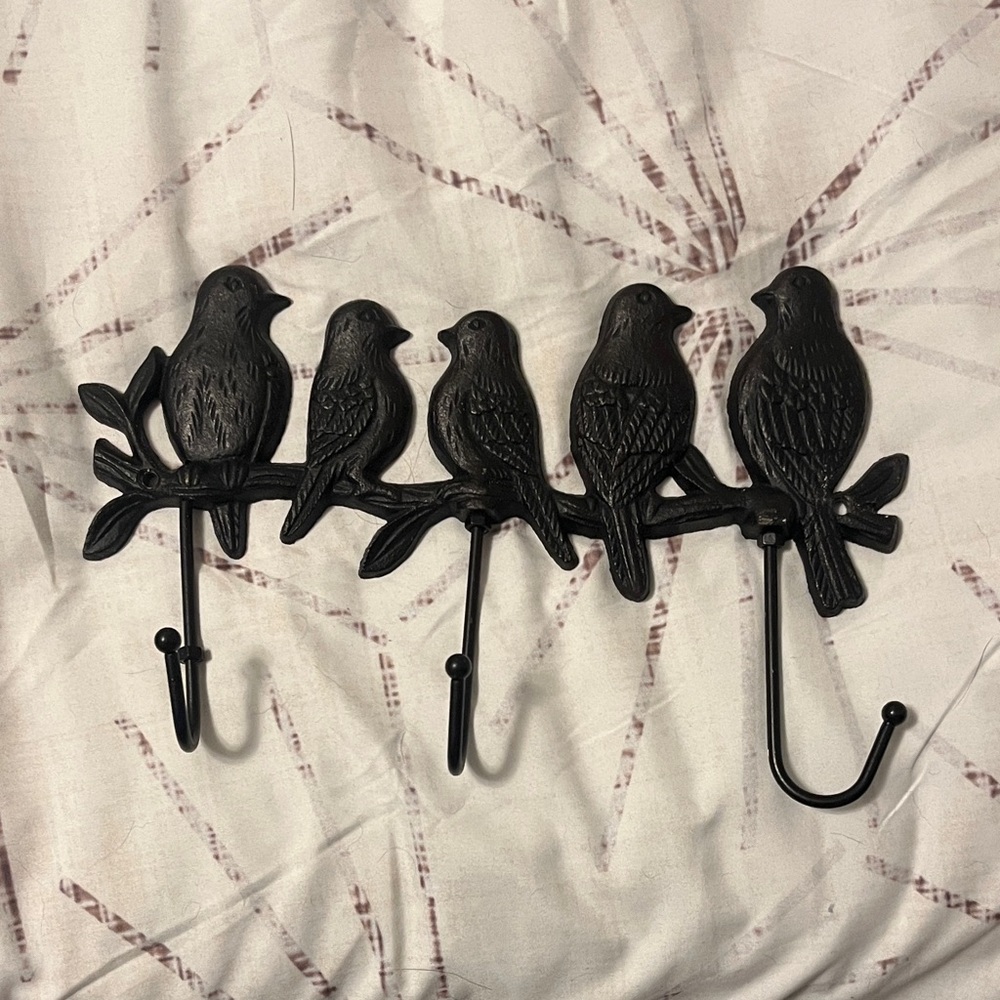 Black Bird Wall Hooks
